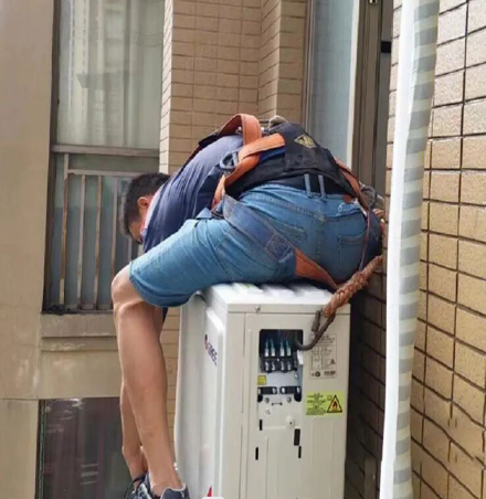 梁园空调移机